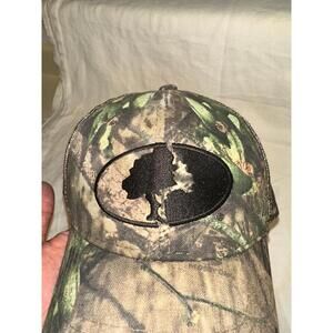 Mossy Oak Camo Hat Outdoor Cap Adjustable OSFM Tree Logo